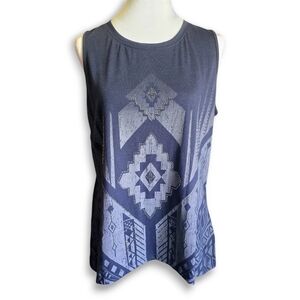 Cato Blue Graphic Tank Top